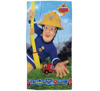 SAM THE FIREMAN 5848 ΠΕΤΣΕΤΑ ΘΑΛΑΣΣΗΣ 70Χ140 ΚΙΤΡΙΝΟ, ΜΠΛΕ |  Πετσέτες Θαλάσσης στο espiti