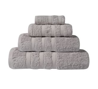 DAS HOME ΠΕΤΣΕΤΑ ΠΡΟΣΩΠΟΥ PRESTIGE 50Χ90 1164 ICE GREY |  Πετσέτες Προσώπου στο espiti