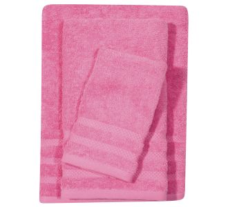 DAS HOME ΠΕΤΣΕΤΑ ΠΡΟΣΩΠΟΥ HAPPY 50Χ90 1236 PINK |  Πετσέτες Προσώπου στο espiti
