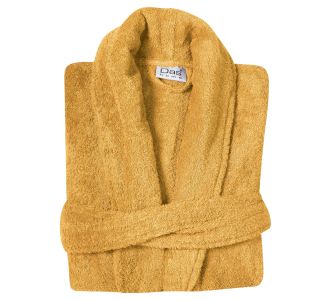 DAS HOME ΜΠΟΥΡΝΟΥΖΙ XΧ-LARGE ΚΙΤΡΙΝΟ HAPPY 1456 YELLOW |  Μπουρνούζια στο espiti