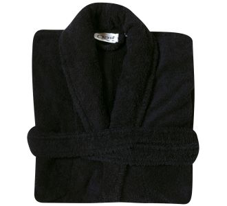 DAS HOME ΜΠΟΥΡΝΟΥΖΙ MEDIUM ΜΑΥΡΟ HAPPY 1462 BLACK |  Μπουρνούζια στο espiti