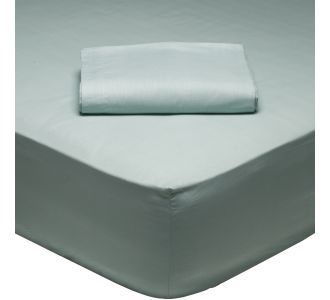 DAS HOME 1013 ΣΕΝΤΟΝΙ ΜΟΝΟ ΜΕ ΛΑΣΤΙΧΟ MINT MINT |  Σεντόνια Υπέρδιπλα / King Size στο espiti