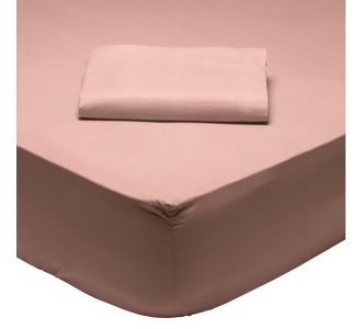 DAS HOME 1011 ΣΕΝΤΟΝΙ ΥΠΕΡΔΙΠΛΟ ΜΕ ΛΑΣΤΙΧΟ SALMON SALMON |  Σεντόνια Υπέρδιπλα / King Size στο espiti