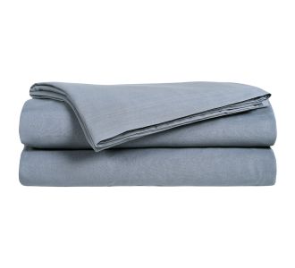 DAS HOME 1006 ΣΕΝΤΟΝΙ ΜΟΝΟ DUSTY BLUE DUSTY BLUE |  Σεντόνια Υπέρδιπλα / King Size στο espiti