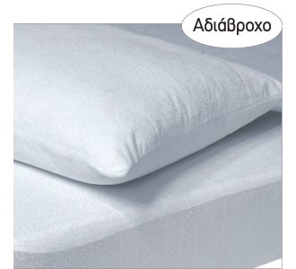 DAS HOME 1089 ΕΠΙΣΤΡΩΜΑ 120Χ200+35 ΑΔΙΑΒΡΟΧΟ WHITE |  Προστατευτικά στρωμάτων στο espiti
