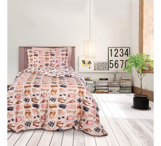 DAS KIDS 4706 ΚΟΥΒΕΡΛΙ ΜΟΝΟ NUDE, ΣΟΜΟΝ |  Κουβερλί Παιδικά στο espiti