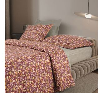 DAS HOME ΣΕΤ ΣΕΝΤΟΝΙΑ ΜΟΝΑ HAPPY 9683 BORDEAUX, GREEN |  Σεντόνια Υπέρδιπλα / King Size στο espiti