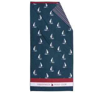 GREENWICH POLO CLUB ΠΕΤΣΕΤΑ ΘΑΛΑΣΣΗΣ 80Χ170 4026 BLUE, RED |  Πετσέτες Θαλάσσης στο espiti