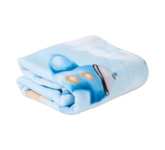DAS BABY ΚΟΥΒΕΡΤΑ VELOUR 110X140 RELAX 4918 BLUE |  Βρεφικές Κουβέρτες στο espiti