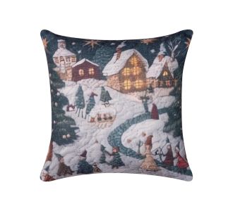 ΣΤΑΜΠΩΤΗ ΧΡΙΣΤΟΥΓΕΝΝΙΑΤΙΚΗ ΜΑΞΙΛΑΡΟΘΗΚΗ (45cm x 45cm) ks2026-29 5206978122989 SilkFashion |  Χριστουγεννιάτικα Μαξιλάρια στο espiti