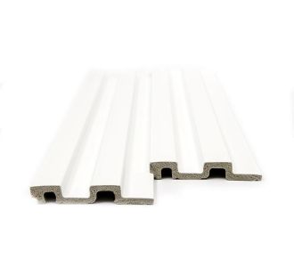 PS PANEL  ΜΕ 3D ΠΗΧΑΚΙΑ 01 RESIDENCE 21/122 mm WHITE NewPlan - NewPlan |  Διακόσμηση τοίχου στο espiti