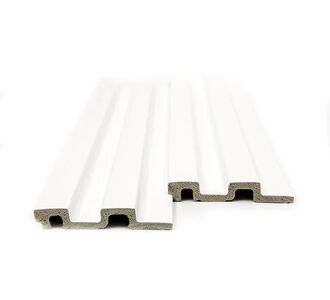 PS PANEL  ΜΕ 3D ΠΗΧΑΚΙΑ 01 RESIDENCE 21/122 mm WHITE NewPlan - NewPlan |  Διακόσμηση τοίχου στο espiti