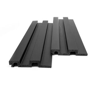PS PANEL  ΜΕ 3D ΠΗΧΑΚΙΑ 10 RESIDENCE 21/122 mm BLACK NewPlan - NewPlan |  Διακόσμηση τοίχου στο espiti