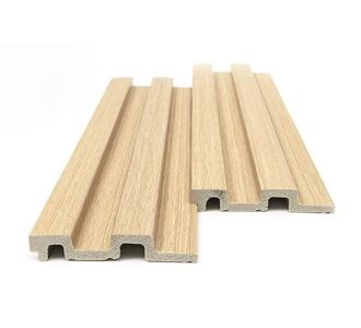 PS PANEL  ΜΕ 3D ΠΗΧΑΚΙΑ 04 RESIDENCE 21/122 mm WHITE OAK NewPlan - NewPlan |  Διακόσμηση τοίχου στο espiti