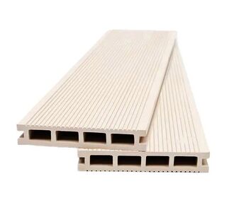 DECK-WPC ΔΑΠΕΔΟΥ 23/140mm WHITE  40130 NewPlan - NewPlan |  Deck - Wpc  στο espiti