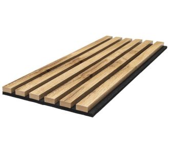 ACOUSTIC 3D PANEL TREND 6880 PECAN 20/600/2780mm NewPlan - NewPlan |  Διακόσμηση τοίχου στο espiti