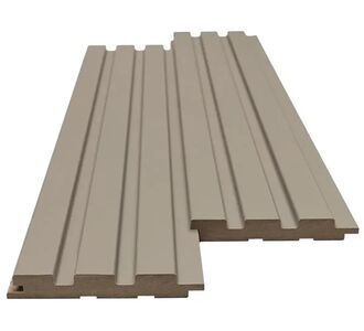 MDF PANEL ΜΕ 3D ΠΗΧΑΚΙΑ 506090 BEAT DL 16/119/2750mm SAND GREY NewPlan - NewPlan |  Διακόσμηση τοίχου στο espiti