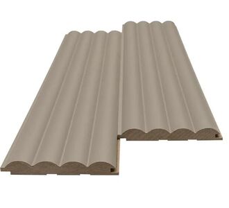MDF PANEL ΜΕ 3D ΠΗΧΑΚΙΑ 806090 WAVE DL 16/119/2750mm SAND GREY NewPlan - NewPlan |  Διακόσμηση τοίχου στο espiti