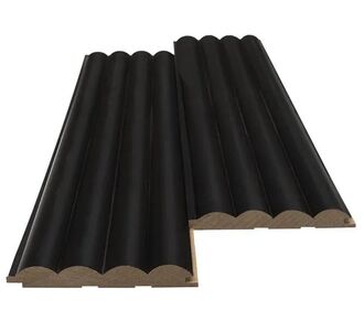 MDF PANEL ME 3D ΠΗΧΑΚΙΑ 805090 WAVE ST 16/119/2750mm BLACK EDITION NewPlan - NewPlan |  Διακόσμηση τοίχου στο espiti