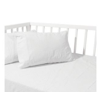 DAS BABY 1061 ΣΕΤ 2 ΚΑΛΥΜ.ΜΑΞ 30Χ40 RELAX WHITE |  Προστατευτικά στρωμάτων στο espiti