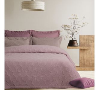 DAS HOME ΚΟΥΒΕΡΤΟΡΙΟ KING HAPPY 0289 LILAC |  Κουβερλί Υπέρδιπλα στο espiti