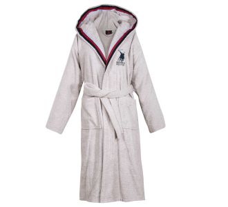 GREENWICH POLO CLUB ΜΠΟΥΡΝΟΥΖΙ SMALL ESSENTIAL 3064 GREY |  Μπουρνούζια στο espiti