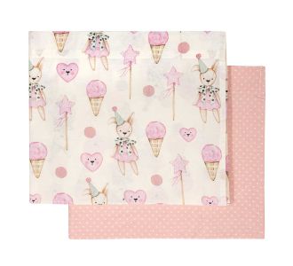 GREENWICH POLO CLUB ΣΕΤ ΣΕΝΤΟΝΙΑ ΛΙΚΝΟΥ ΒΑΒΥ ESSENTIAL 8859 IVORY, PINK |  Βρεφικά Σεντόνια στο espiti