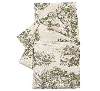 GREENWICH POLO CLUB ΣΕΤ ΠΕΤΣΕΤΕΣ ΦΑΓΗΤΟΥ 40Χ40 ESSENTIAL 3015 ECRU, OLIVE |  Τραπεζομάντηλα στο espiti