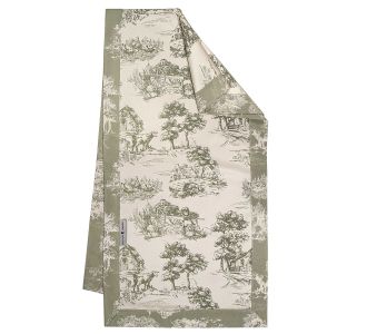 GREENWICH POLO CLUB RUNNER 50Χ170 ESSENTIAL 3015 ECRU, OLIVE |  Τραβέρσες  στο espiti