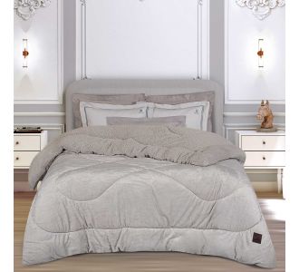 GREENWICH POLO CLUB ΚΟΥΒΕΡΤΟΠΑΠΛΩΜΑ ΥΠΕΡΔΙΠΛΟ ESSENTIAL 3955 ICE GREY |  Κουβερτοπαπλώματα  στο espiti