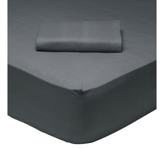 DAS HOME ΣΕΝΤΟΝΙ KING ΜΕ ΛΑΣΤΙΧΟ DARK GREY 1007 DARK GREY |  Σεντόνια Υπέρδιπλα / King Size στο espiti