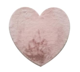 ΧΑΛΙ PUFFY FC19 PINK HEART ANTISLIP - NewPlan |  Χαλιά Σαλονιού  στο espiti