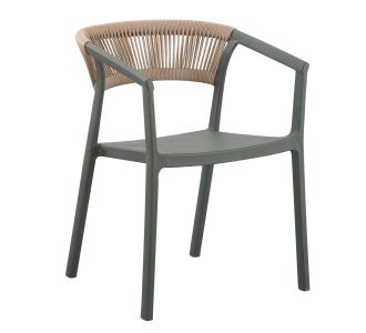 ΠΟΛΥΘΡΟΝΑ ΠΟΛΥΠΡΟΠΥΛΕΝΙΟΥ BOGI HM6240.05 OLIVE GREEN--P.P. ΜΠΕΖ ΣΧΟΙΝΙ 56,5x53x80Υεκ |  Πολυθρόνες κήπου στο espiti