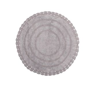 Πατάκι στρογγυλό ( 70cm ) γκρί 5206978166136 SilkFashion |  Πατάκια Μπάνιου στο espiti