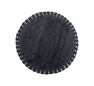 Πατάκι στρογγυλό ( 70cm ) ανθρακί 5206978166129 SilkFashion |  Πατάκια Μπάνιου στο espiti