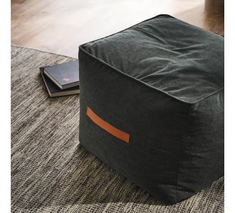 πουφ 40x50x50cm GOFIS HOME  Nadinia Perl Grey 137/01 |  Πουφ στο espiti