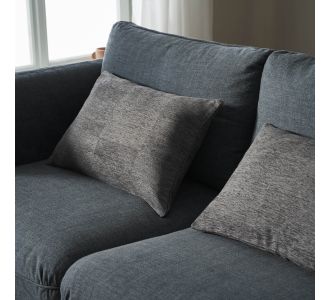 Μαξιλαροθήκη 40x60cm GOFIS HOME  Ink Grey 146/15 |  Μαξιλάρια διακοσμητικά στο espiti