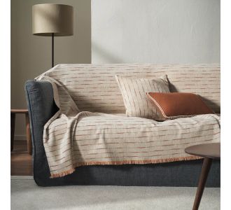 Ριχτάρι Πολυθρόνας 180x180cm GOFIS HOME  Brick 148/03 |  Ριχτάρια στο espiti