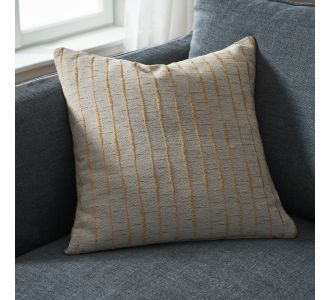 Μαξιλαροθήκη 50x50cm GOFIS HOME  Leaf Gold 148/04 |  Μαξιλάρια διακοσμητικά στο espiti