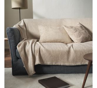 Ριχτάρι Διθέσιου 180x250cm GOFIS HOME  Beige 160/06 |  Ριχτάρια στο espiti