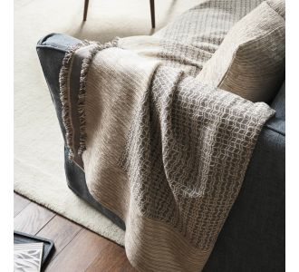 Ριχτάρι Πολυθρόνας 180x180cm GOFIS HOME  Ink Grey 160/14 |  Ριχτάρια στο espiti