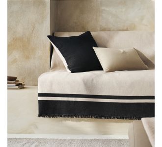 Ριχτάρι Διθέσιου 180x250cm GOFIS HOME  Marian Oil Black 336/14 |  Ριχτάρια στο espiti