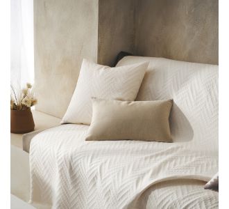 Ριχτάρι Διθέσιου 180x250cm GOFIS HOME  Ori Bone Beige 401/05 |  Ριχτάρια στο espiti