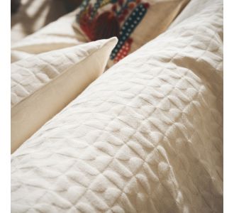 Ριχτάρι Τριθέσιου 180x310cm GOFIS HOME  Eliena Ivory 402/05 |  Ριχτάρια στο espiti