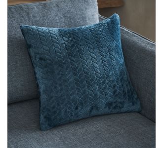 Μαξιλαροθήκη 50x50cm GOFIS HOME  Julien Marine Blue 114/01 |  Μαξιλάρια διακοσμητικά στο espiti