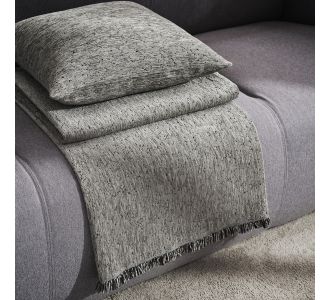 Ριχτάρι Πολυθρόνας 180x180cm GOFIS HOME  Yrsa Cloud Grey 141/15 |  Ριχτάρια στο espiti