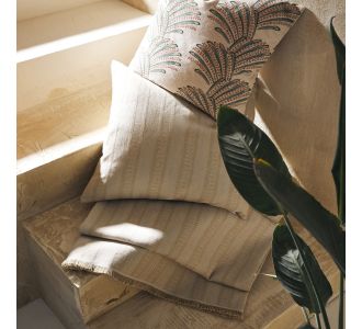 Ριχτάρι Τριθέσιου 180x310cm GOFIS HOME  Laurel Plant Green 731/18 |  Ριχτάρια στο espiti