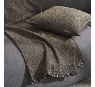 Ριχτάρι Τετραθέσιου 180x350cm GOFIS HOME  Valkyrie Dark Chocolate 234/41 |  Ριχτάρια στο espiti