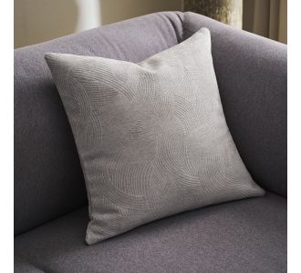 Μαξιλαροθήκη 50x50cm GOFIS HOME  Nimbus Cloud Grey 447/01 |  Μαξιλάρια διακοσμητικά στο espiti