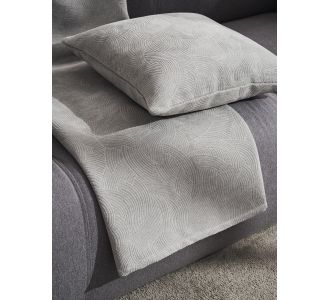 Ριχτάρι Πολυθρόνας 180x180cm GOFIS HOME  Nimbus Cloud Grey 447/01 |  Ριχτάρια στο espiti